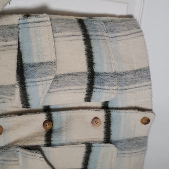 Bagatelle Collection Plaid Print Cropped Jacket Super Soft XS - Picture 4 of 7